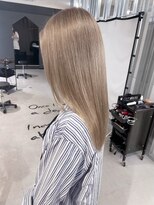 キング 枚方店(K!ng)&nbsp;縮毛矯正髪質改善ハイライトレイヤーカット枚方美容室エクステ