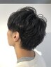 【男性限定】メンズカット+ニュアンスパーマ+カラー +ヘッドスパ￥36850⇒
