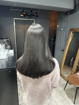 ロフティー 清澄白河(LOFTY) シンプルなのに洗練された透明感カラー/髪質改善トリートメント