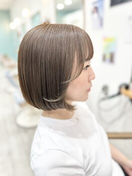 エルフグローリー(elf -glory-)の写真/【飾磨駅徒歩3分】フェイスラインに拘り、一人一人に合わせてデザイン♪計算されたカットでスタイル長持ち!