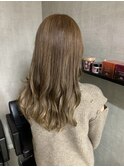 ミルクティーベージュ　くすみベージュ　マロンベージュ