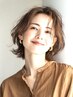 【白髪ぼかし】カット＋白髪染めカラー＋髪質改善トリートメント￥16000～