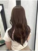 【広島韓国ヘア】韓国レイヤーカット×明るめアッシュブラウン