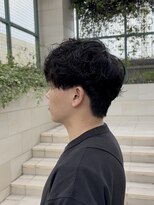 スタイル 成城学園前(STYLE) メンズ マッシュ シャドウパーマ メンズパーマ