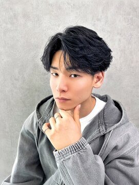 ジーナ 天神(Zina) 【Zina】メンズ/韓国/センターパート/縮毛矯正/福岡/天神/大名