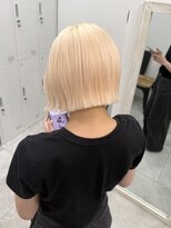 ジゼル(gisele)&nbsp;【 ハイトーンカラー】ブロンド×ボブカット