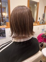 ロッソ 川口店(ROSSO) * 透明感かわいいハイトーンボブ