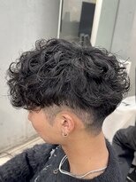 エデアンホンテン メンズサロン(EDEAN 本店 (旧:EDEAN 上通)) 熊本メンズカット スペインカール テーパーフェード