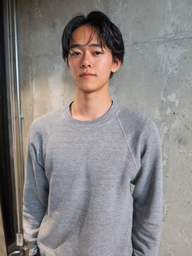 オルカ(ORCA) メンズヘア/メンズカット/センターパート/新宿【深江】