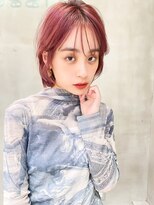 エイミー(Aimee)&nbsp;Aimee 町田　チェリーピンク×タッセルボブ