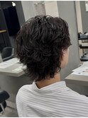 サーフカールニュアンスサーフカールウルフロン毛