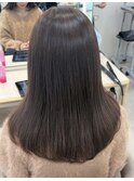 セミロング/ブラウンカラー/平塚