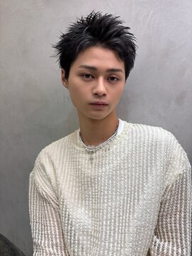 ネーム バイ グロー 大宮(NE:M by GLROW) men's/メンズ/スパイキーショート/フェード/ニュアンスパーマ