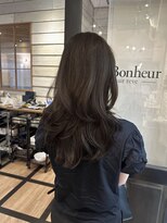 ラボヌールヘアーレーヴ 池袋店(La Bonheur hair reve)&nbsp;オリーブカラー/透明感カラー/レイヤーカット/佐藤