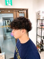 コア(CO:A) 波巻きパーマ メンズサロン長崎マッシュツーブロック韓国眉毛