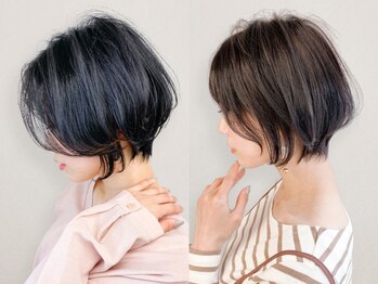 フラッグ(flag)の写真/【白髪染め・白髪ぼかし】大人女性の魅力を引き出す、艶めく透明感カラーで明るく上品な印象へ◎