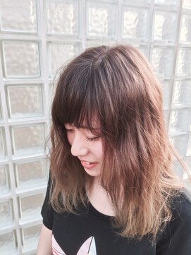ヘアー ラヴワン 大泉(hair love One) グラデーショングレージュ