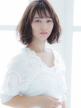 ティーノ(TINO by ganesha) ナチュラルゆるふわボブ