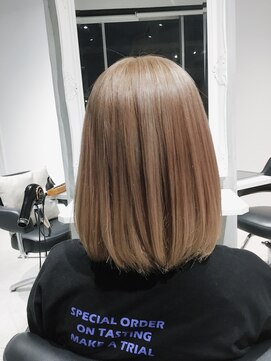 アディクト 綾瀬(ADDICT) 【ADDICT_YuuYa】ミルクティー_ブロンド_ブランジュボブ