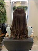 ミネコラ巻き髪仕上げ