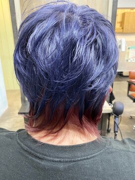 ベルクープス 天王寺店(Belle Coupes) 【ベルクープス天王寺】杉山隆治メンズデザインツートーンカラー