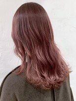 アイティーバイアルバム 八王子店(IT by ALBUM) ピンクロング_マロンベージュAラインボブ_ba321672