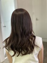 ツムグ 代官山店(TUMUGU)&nbsp;エアリーウェーブツヤツヤ髪白髪ぼかし艶カラーショコラベージュ