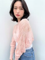 フィガロ ウメダ(FIGARO UMEDA)&nbsp;【FIGARO　umeda】韓国風大人可愛いミディアムレイヤーカット