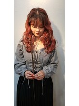 ヘアーデザイン アブー(hair design A BOO) 秋色カラー