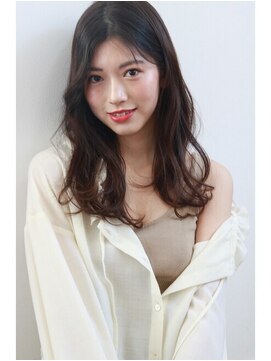 ヘアリゾートエーアイ 北千住店(hair resort Ai) 20代30代40代50代 色っぽふんわりロングの重軽ウェーブヘア♪