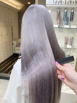 ベレーザ 渋谷(BELEZA) ba745_プラチナハイトーンニュアンスカラーシースルーバンク