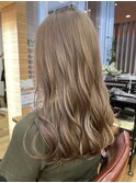 ロング×milktea beige
