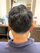 ネクサス 築地店&nbsp;天パーを活かした7:3スタイル