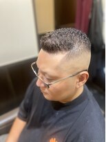 ヒロギンザバーバーショップ 神楽坂店(HIRO GINZA BARBER SHOP)&nbsp;スキンフェード×パンチ