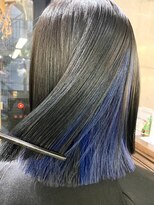 ビートス(BEAT S)&nbsp;【BEAT S】ネイビーブルー/BOB/レイヤー/名古屋栄/矢場町/美容院