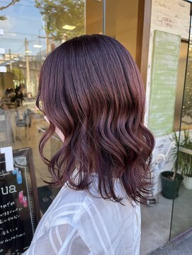 ブランシェ 高蔵寺店(BRANCHE) ★ブリーチ無し★ラベンダーピンク【北川】