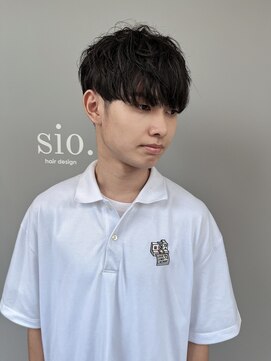 シオ ヘアー デザイン(Sio. hair design) 王道マッシュショート 西新10代20代30代