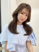 【フォルテ千鶴】大人フェミニンミディアムヘア