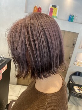 アース オーセンティック 東久留米店(EARTH Authentic) ラベンダーベージュボブ