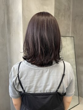 テトヘアー(teto hair) ラベンダーブラウン　透明感　秋カラー　こっくりカラー