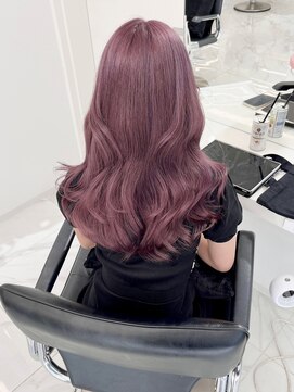 ランテルディ 渋谷(LANTERDIT) 【LANTERDIT】ケアブリーチ使用☆ラベンダーピンクカラー☆