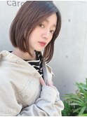 ぱつっとボブ/切りっぱなし/髪質改善[横浜駅]