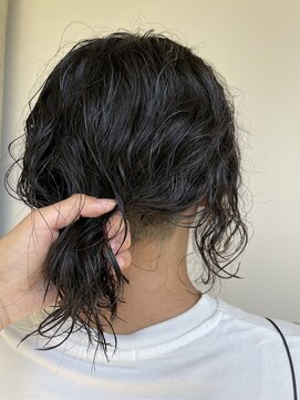サラジュ 逆瀬川店(SARAJU) 刈り上げカーリーパーマ