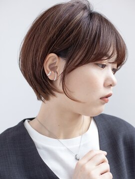 アッシュ 大泉学園店(Ash) 初めてのショート◎短すぎないショートボブ
