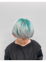 ヴァーディ オモテサンドウ(Vardy omotesando)&nbsp;水色/ブルー/ルーツカラー/ホワイトカラー