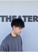ツイストスパイラルショートマッシュ刈り上げ