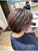 前髪_アンブレラカラー_イメチェン_ショート　吉祥寺