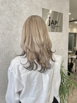 ジャップ(Jap) ブロンド×エンドルーツカラー
