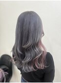 アンブレラカラー こなれミディ イメチェンヘアスタイル
