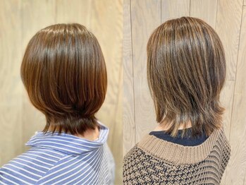 ヘアートゥリース 武蔵小杉店(hair trees)の写真/こだわりの厳選薬剤で白髪をカバーしながらオシャレが楽しめます♪ファーストグレイのお悩みもお気軽に＊